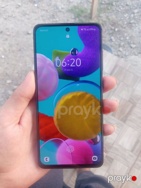 Samsung Galaxy A51, 128 GB, rəng - Mavi, Sensor — Mingəçevir