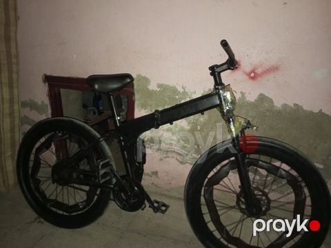 Qatlanabilən dağ velosipedi - Güclü, qalın (fatbike tipli) şinlər — Xırdalan