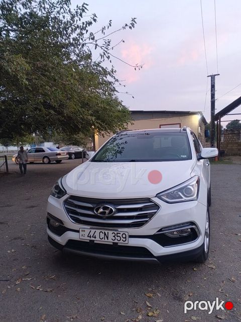 Hyundai Santa Fe, 2.0 L, 2017 il, 227 000 km — Masallı