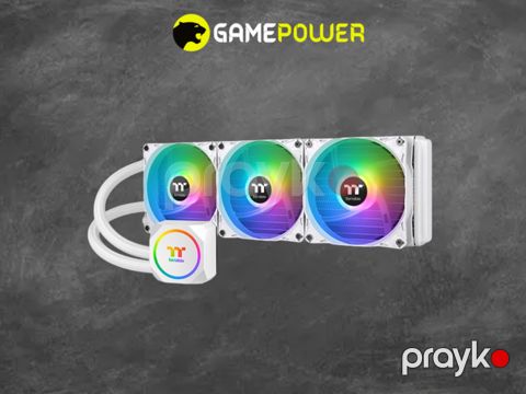 Maye soyutma LCS Thermaltake TH360 Argb Sync Snow Edition — Bakı