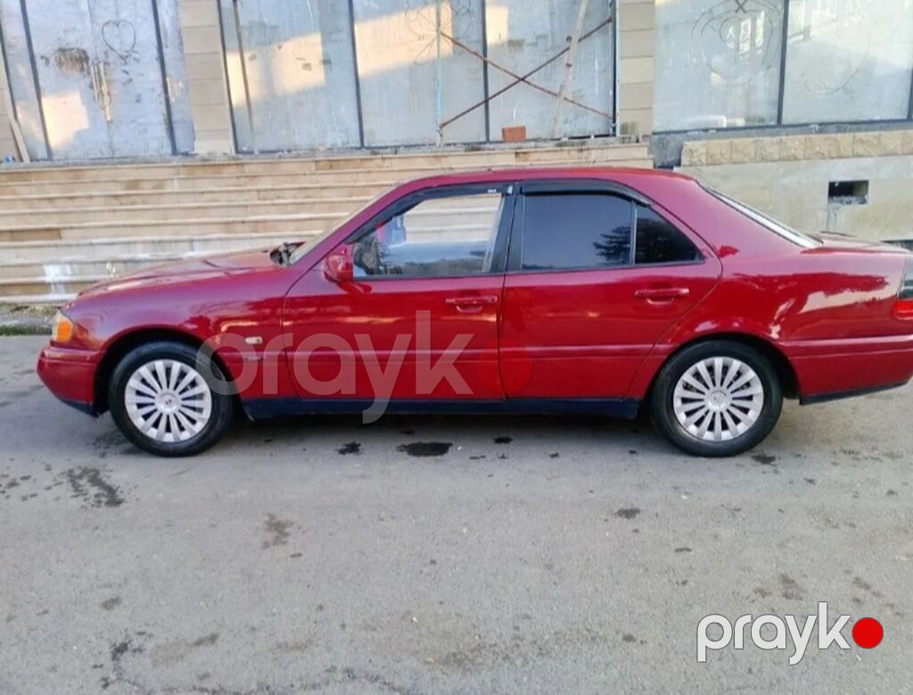 Mercedes-Benz C180 (W202), sedan, qırmızı rəng. Xüsusiyyətlər — Avtomobillər, Zaqatala (3)