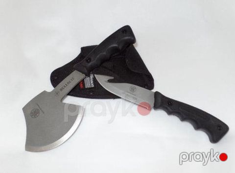 Bıçaq-balta dəsti, kamp üçün, qara prl_99189 — Bakı