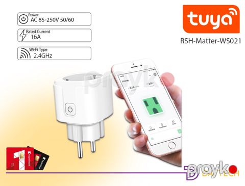 Ağıllı Wi-Fi Priz (Tuya) — Bakı
