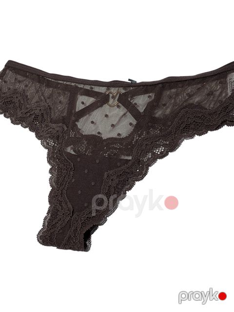 Strinqlər 06.00009, qara, poliamid/spandeks/pambıq, ölçü L — Bakı