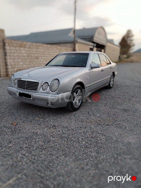 Mercedes E 200, 2.0 L, 1998 il, 250 000 km — Avtomobillər, Bərdə (4)