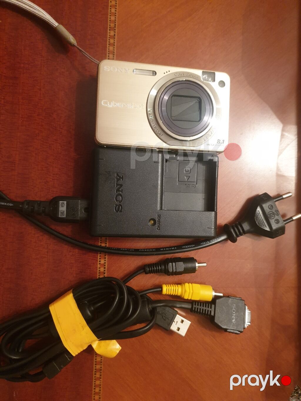 Sony Cyber-shot rəqəmsal fotoaparat - 8.1 MP həlli - Carl Zeiss — Fotoaparat, Bakı (5)
