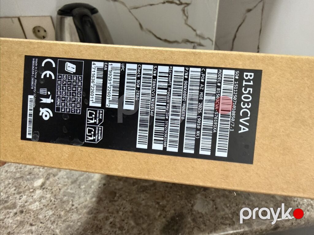 ASUS ExpertBook B1503CVA noutbuku İşlənmiyib pakovkadır - Rəng — Asus, Qazax (3)