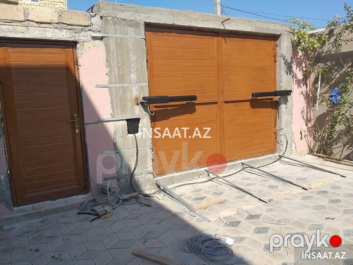 İnterdoor - Avtomatik iki laylı darvazalar — Pəncərələr, qapılar, balkonlar, Bakı (4)