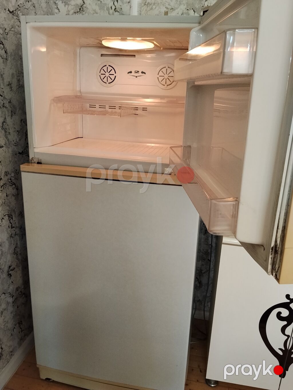 İşlənmiş 2 qapılı Soyuducu Satılır, rəng - Ağ — Soyuducular, Bakı (5)