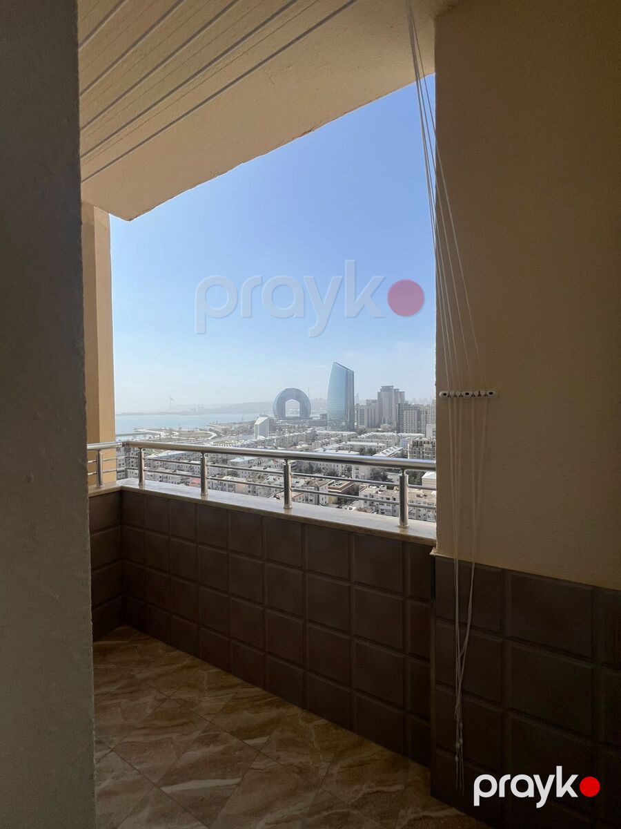 İcarəyə verilir 3 otaqlı yeni tikili 125 m² — Mənzil, Bakı (8)