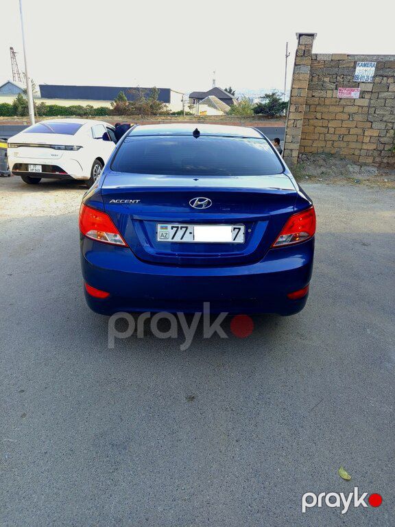 Hyundai Accent, 1.6 L, 2016 il, 23 300 km — Avtomobillər, Bakı (5)