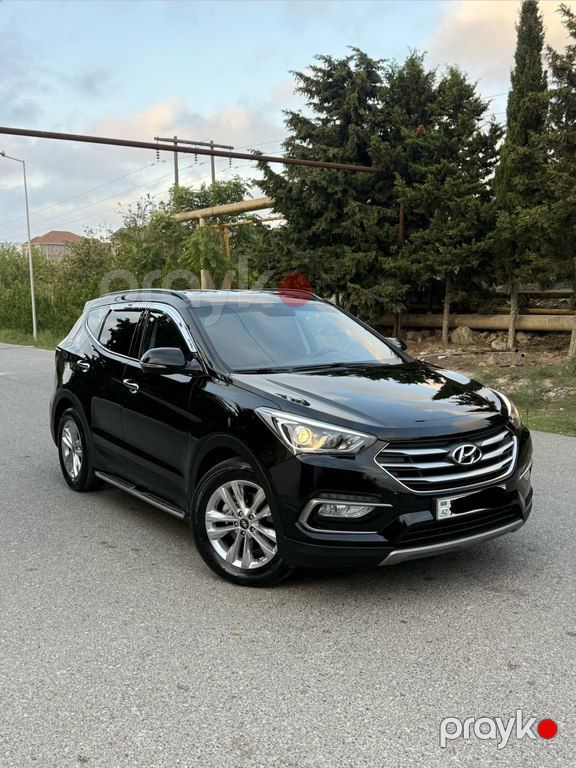 Hyundai Santa Fe, 2.0 L, 2017 il, 169 000 km — Avtomobillər, Bakı (3)