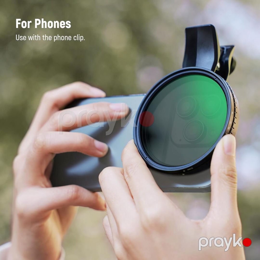 Neewer telefon üçün dəyişkən ND filter dəsti — Smartfonlar, Bakı (2)