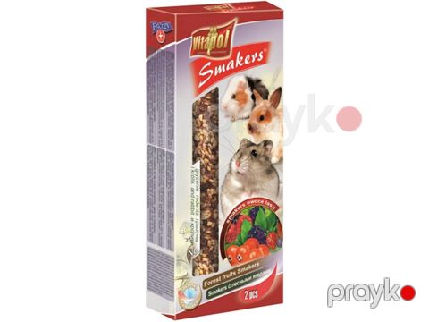 Gəmirici və dovşanlar üçün yem Vitapol Smakers,meşə giləmeyvələri,90 q,2 ədəd — Bakı