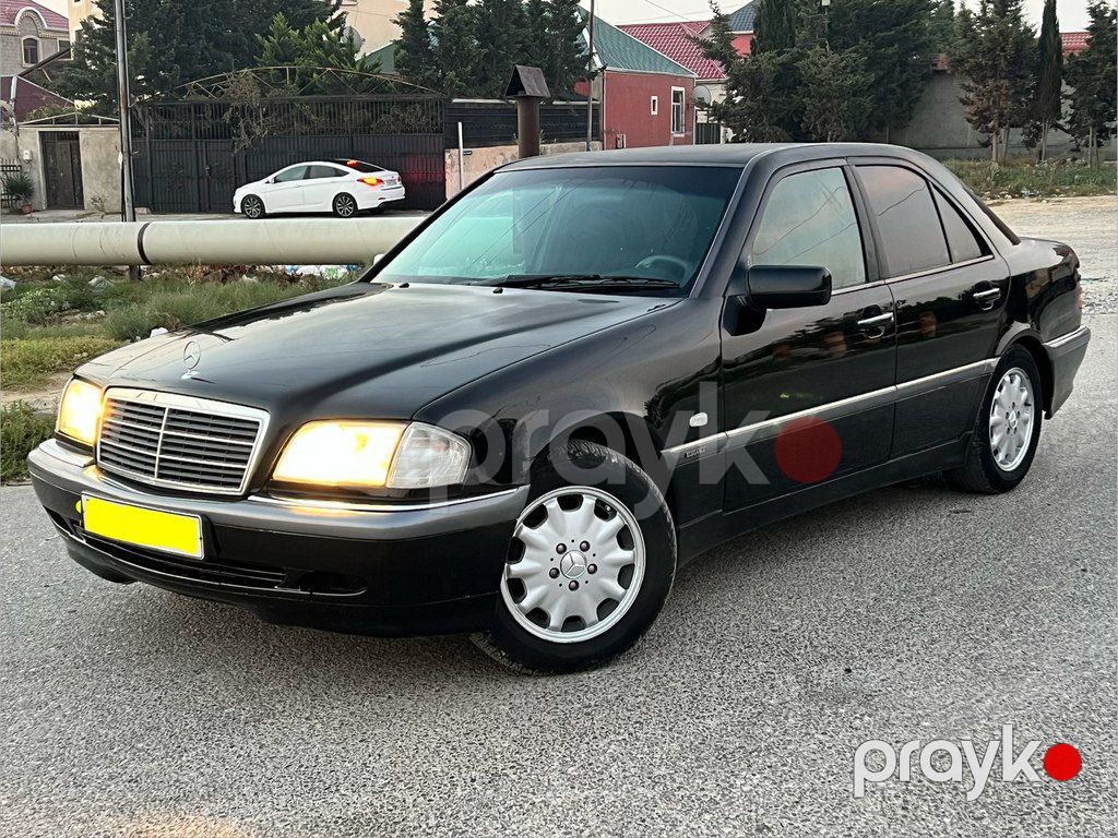 Mercedes C 220, 2.2 L, 1999 il, 283 000 km — Avtomobillər, Bakı (2)