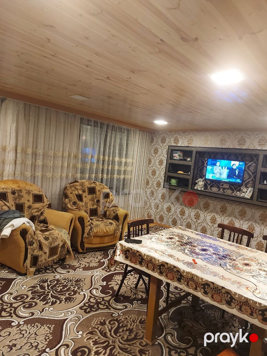 3 otaqlı mənzil – tam mebellidir - Plan: geniş dəhliz, qonaq otağı — Mənzil, Gəncə (4)