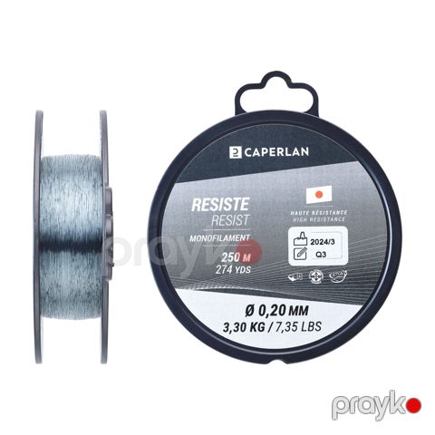 Balıq ovu üçün ip Decathlon Line Resist Grey New, 30/100, 250 m — Bakı