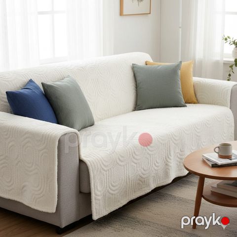 Divandek, Bambuk, 230×240 sm, Krem — Bakı