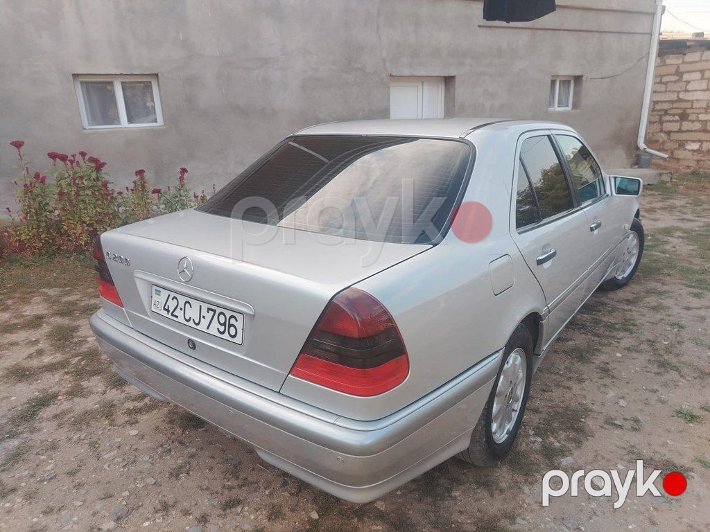 Mercedes C 200, 2.0 L, 2000 il, 200 110 km — Avtomobillər, Qazax (2)