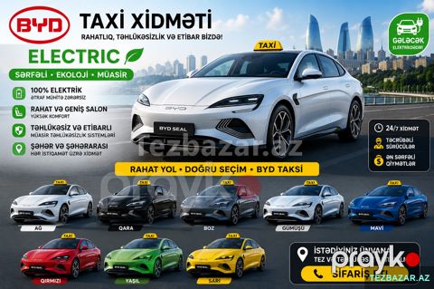 Bölgərə Taksi xidməti təklif olunur — Bakı