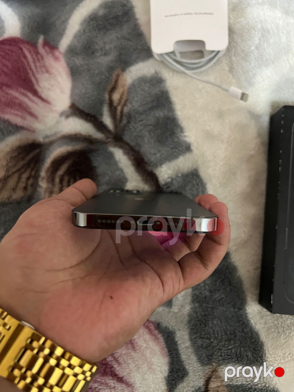 IPhone 12 Pro Max, 128 GB, Blue Titanium, Face ID — Apple iPhone, Bakı (3)