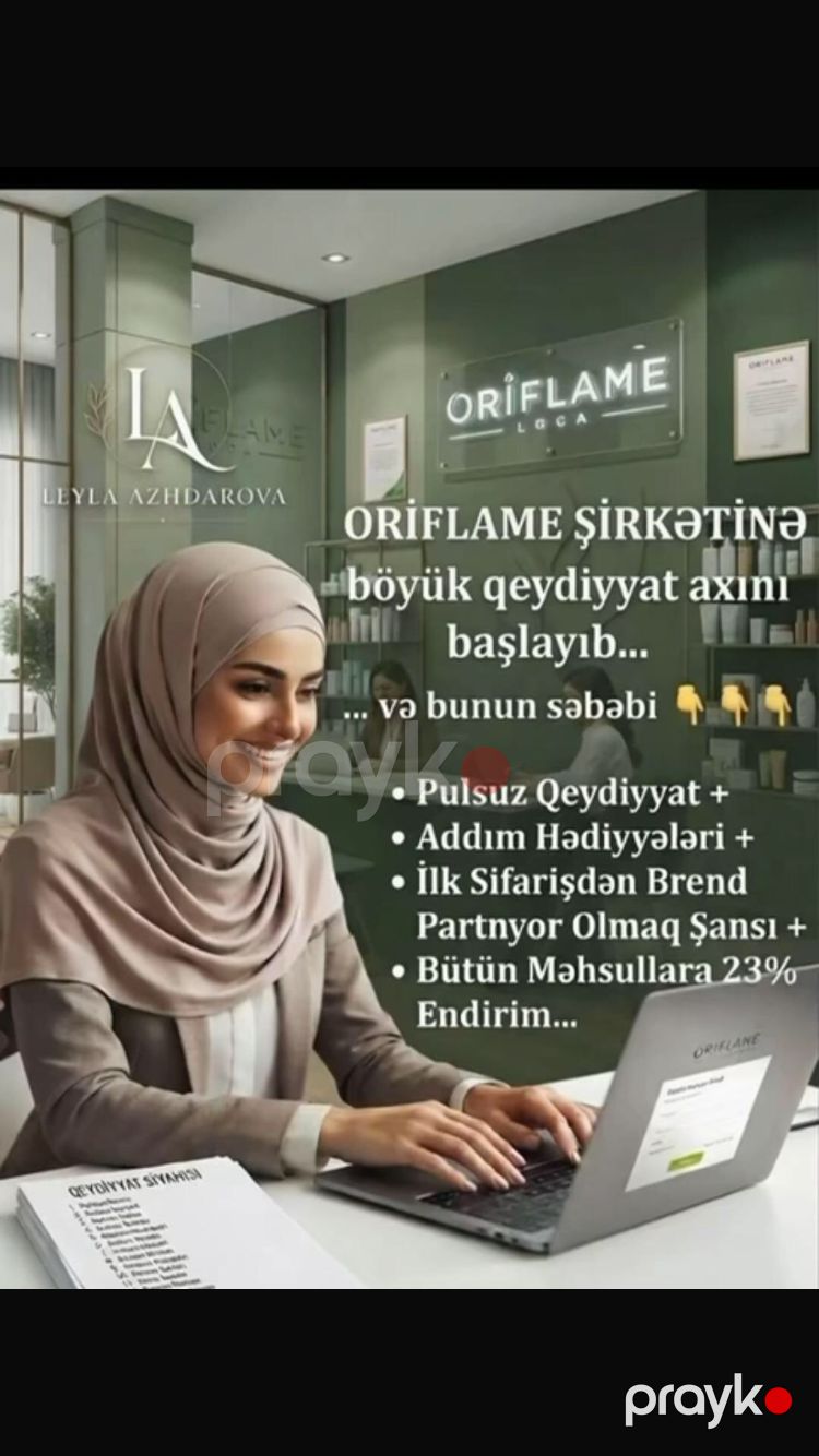 Is elani Oriflamde is 055 775 26 20 — Satış, Masazır (2)