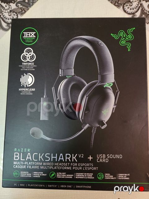 Razer Blackshark v2+USB sound car — Bakı