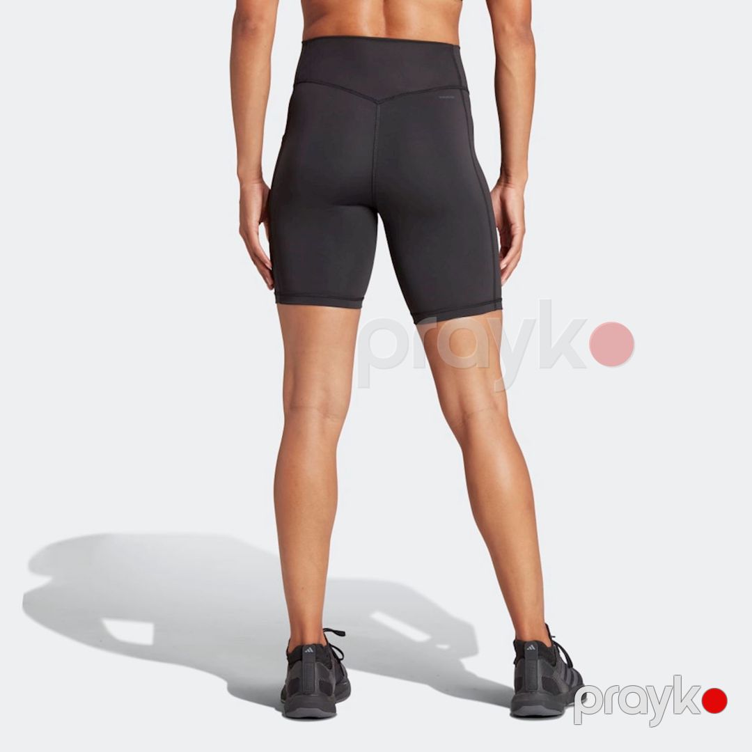 Qadınlar üçün idman şortu Adidas Optime IQ2686, qara, poliester/elastan, ölçü XS — Mallar, Bakı (2)