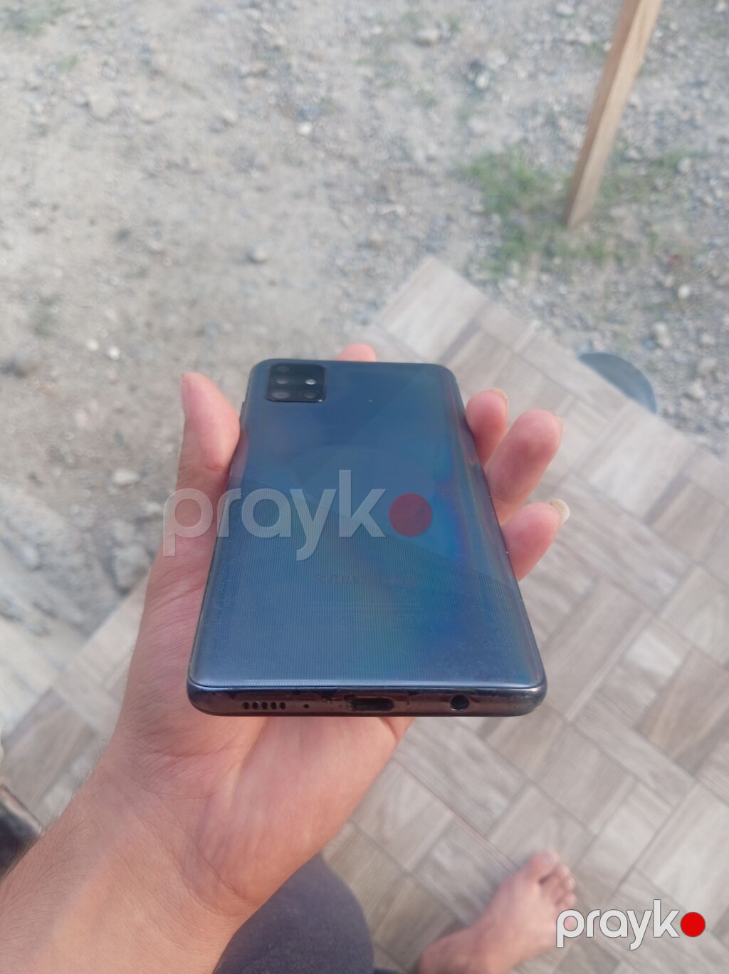 Samsung Galaxy A51, 128 GB, rəng - Mavi, Sensor — Samsung, Mingəçevir (4)