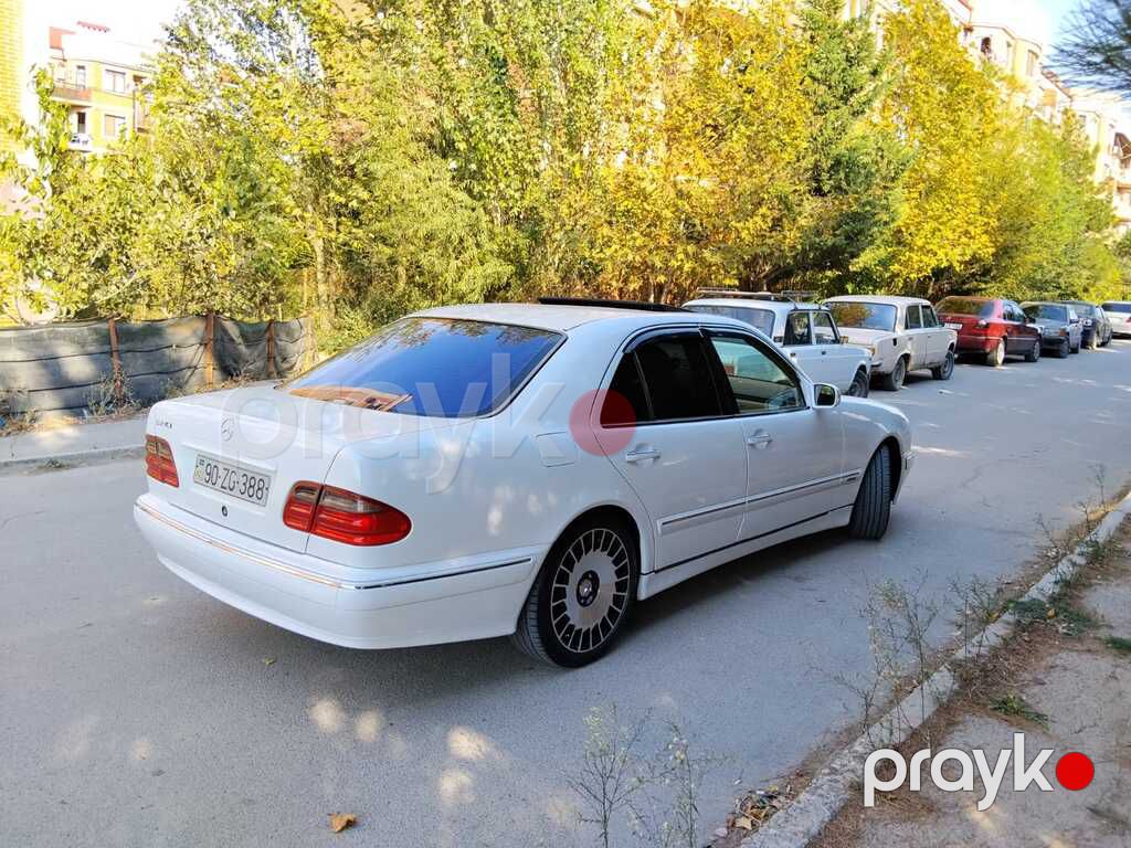 Mercedes E 240, 2.4 L, 2000 il, 247 000 km — Avtomobillər, Bakı (6)