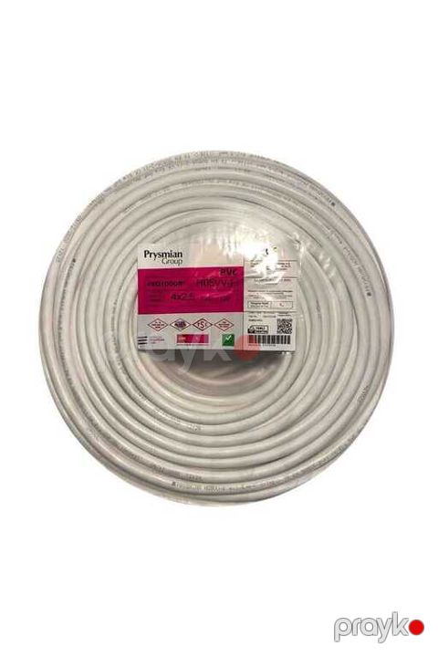Kabel "Prysmian 4x2.5 mm TTR H05VV-F" — Bakı
