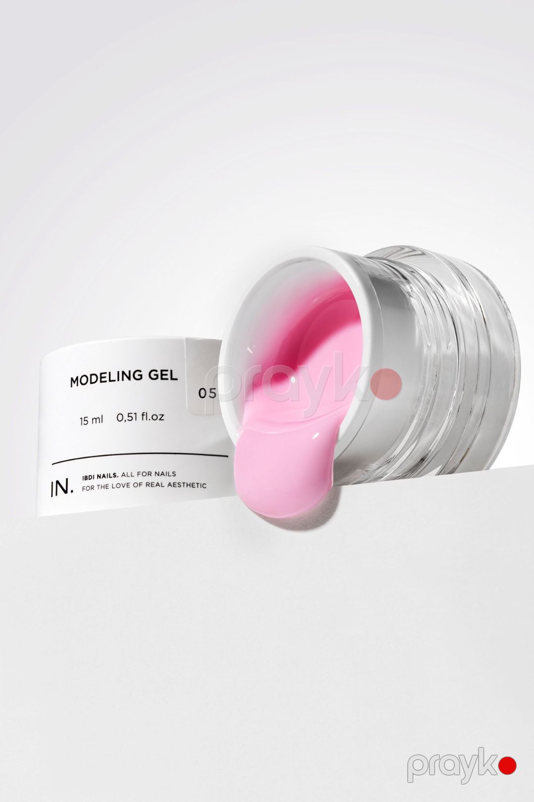 Dırnaqların modelləşdirilməsi üçün gel Ibdi Nails Marshmallow 15 ml — Mallar, Bakı (2)