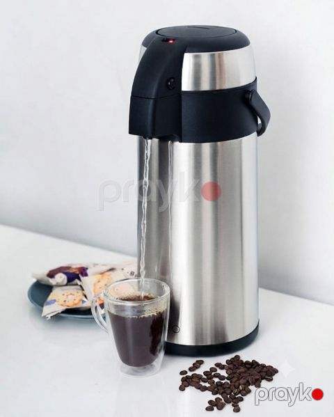 Termos Daydays, 2500 ml, paslanmayan polad, gümüşü — Bakı
