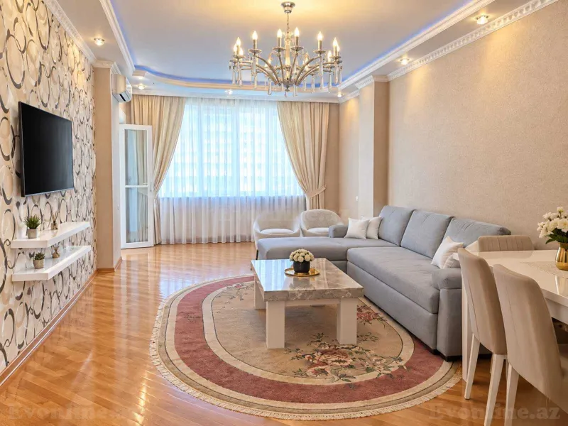 Kirayə verilir 3 otaqlı Mənzil Yeni tikili 115 m² Bakı, Nəsimi r., 8 Noyabr m — Bakı