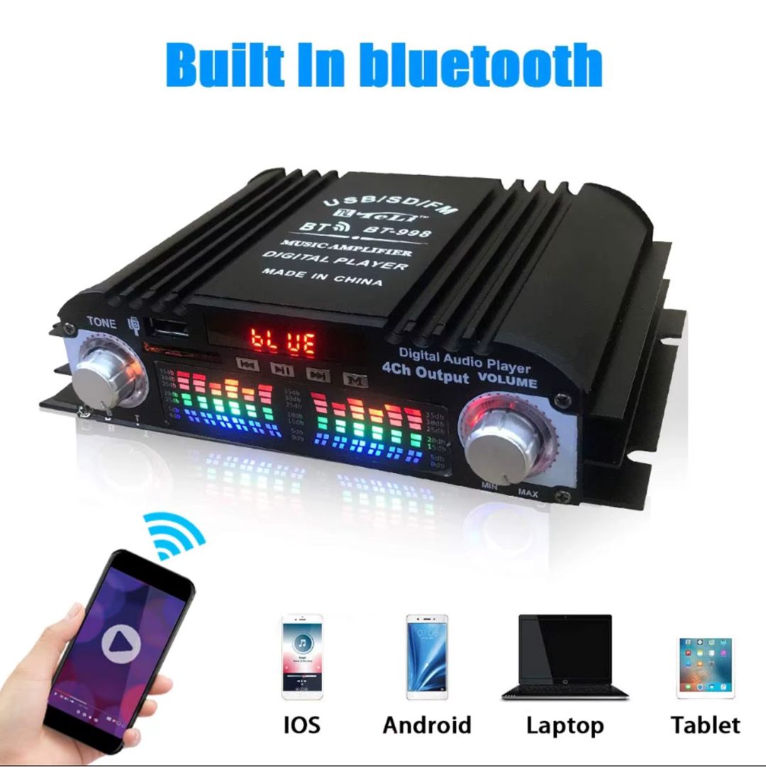 Ekvalayzer Amplifier 1600W — Səs texnikası, Bakı (4)