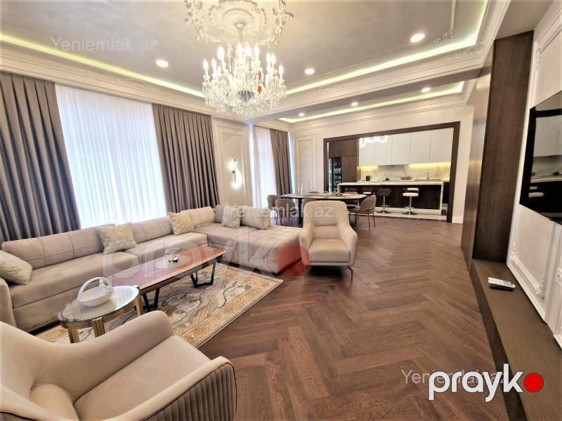 Kirayə 4 otaqlı Bina evi menzil (Yeni tikili), 210 m², Xətai rayonu — Mənzil, Bakı (6)