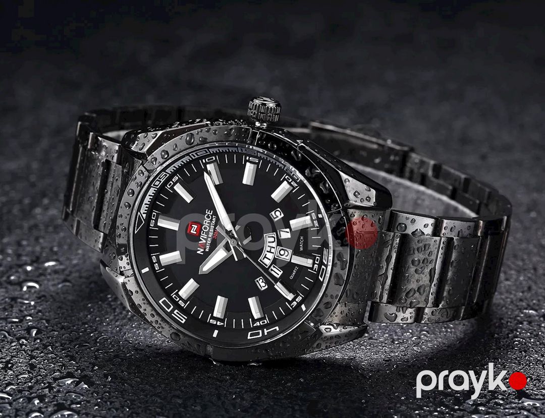Kişi qol saatı Naviforce 9038 Black — Mallar, Bakı (3)