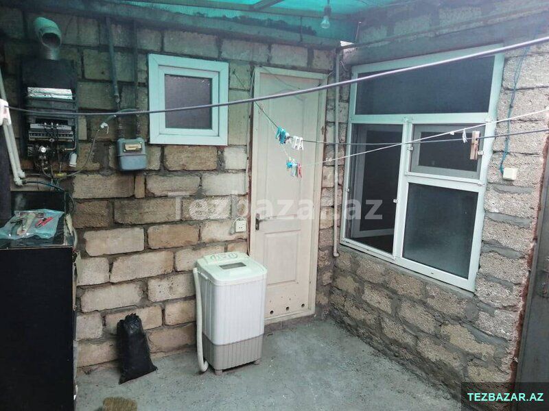 Satılır 1 otaqlı həyət evi/bağ evi 50 m², Bakıxanov q — Ev, villa, Bakı (7)