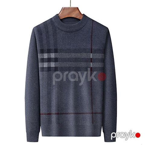 Kişilər üçün sviter 68-958, boz, akril/yun, ölçü 3XL — Bakı