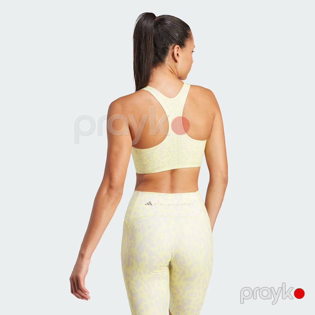 Qadınlar üçün idman topu Adidas aSMC TPR PI BRA IN3604, sarı, polyester/elastan, ölçü XS — Mallar, Bakı (3)