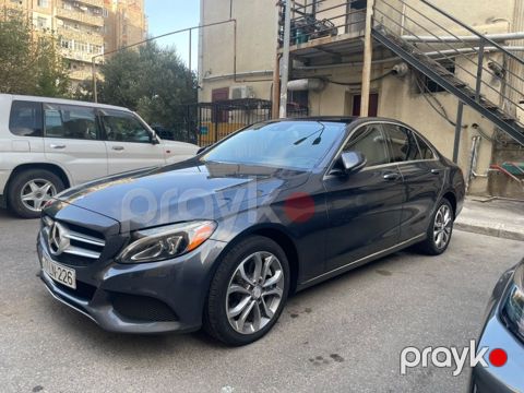Mercedes C 300 4MATIC, 2.0 L, 2016 il, 177 028 km — Bakı