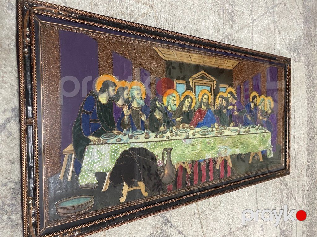 "İsa - sonuncu şam yeməyi" portreti — Kolleksiyalar, Bakı (9)