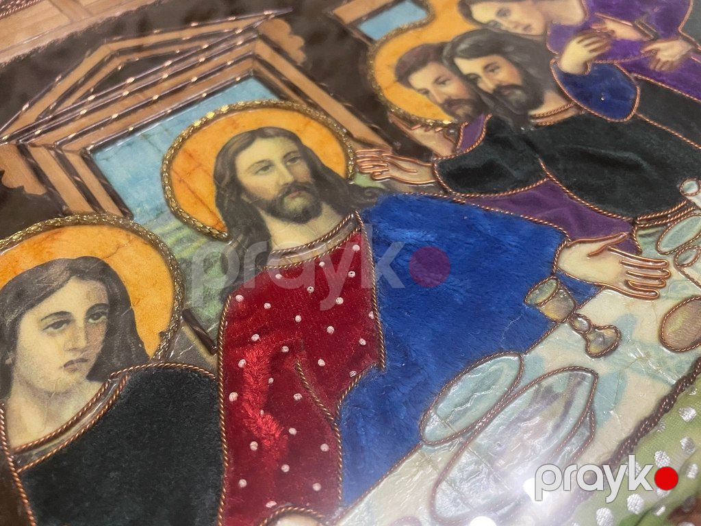 "İsa - sonuncu şam yeməyi" portreti — Kolleksiyalar, Bakı (8)