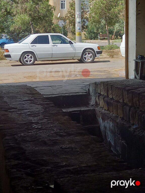 Mercedes 190, 2.0 L, 1988 il, 411 111 km — Avtomobillər, Sabirabad (5)