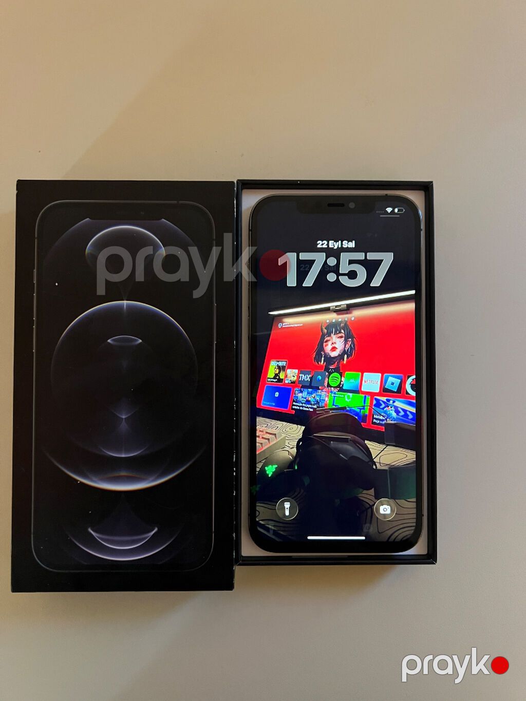 IPhone 12 Pro Max, 128 GB, Blue Titanium, Face ID — Apple iPhone, Bakı (10)
