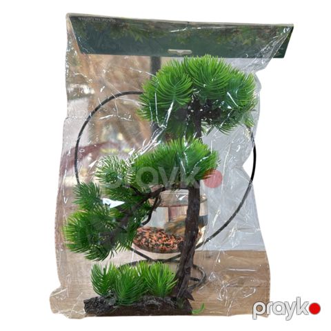 Akvarium üçün dekorativ ağac 2, yaşıl — Bakı