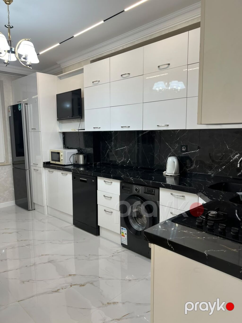 Bakıxanov qaracuxur – yeni tikilidə 2 otaqlı tam əşyalı mənzil — Mənzil, Bakı (10)