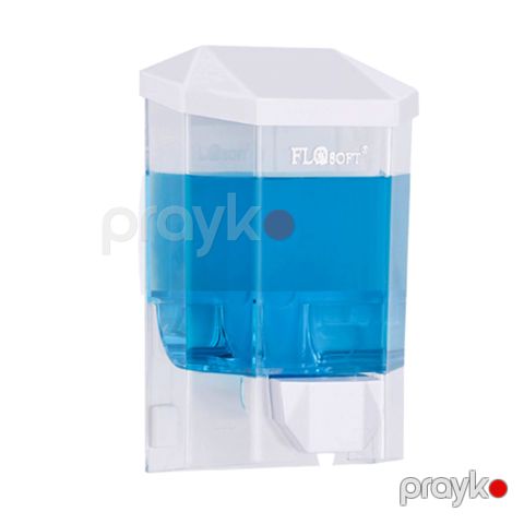 Sabun üçün dozator Flosoft F032, 500 ml, şəffaf — Bakı