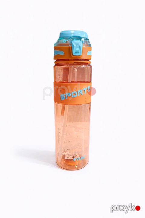 İdman su qabı Sports, plastik, 1000 ml, narıncı — Bakı