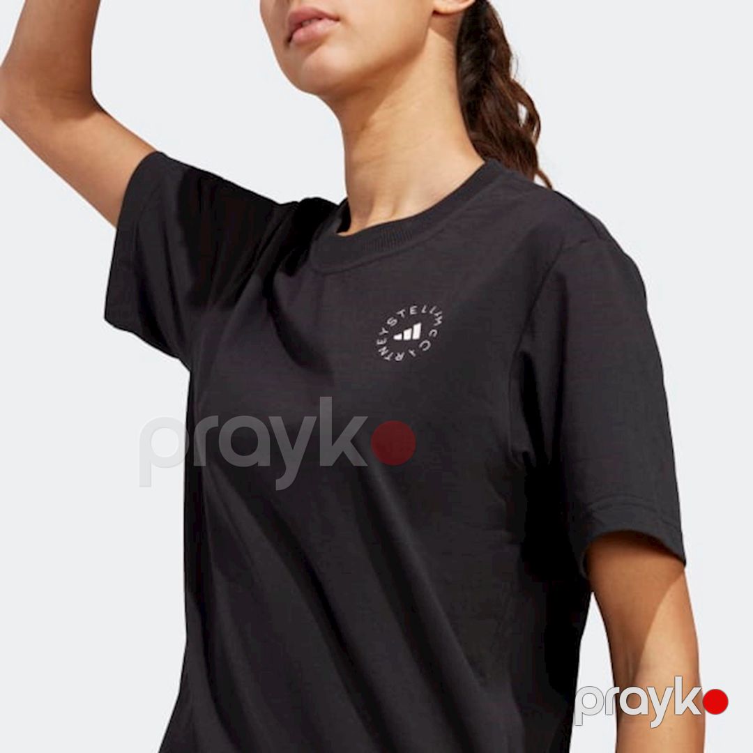 Qadınlar üçün futbolka Adidas HR9170, qara, polyester/pambıq, ölçü XXS — Mallar, Bakı (2)